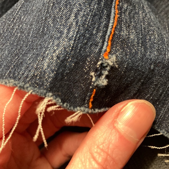 Ecko Red Raw Hem Jeans Junior’s Size 11-FLAWS - Picture 9 of 13